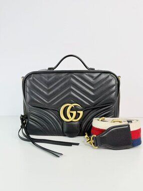 Gucci GG Matelasse top handle bag